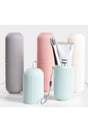 Travel Type Toothpaste And Brush Container Portable Toothbrush Holder Travel Bag Organizer - Swordslife