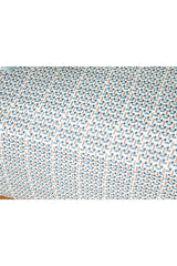 Trellis Easy Iron Double Bed Sheet 240x260 Cm Blue – Cinnamon - Swordslife