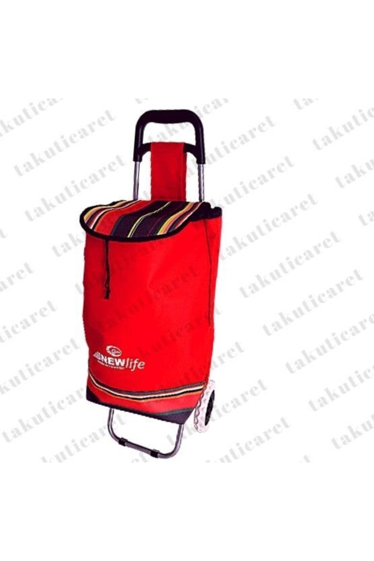 Trent Newlife Shopping Trolley With Bag Compartment Vertical Handle - Swordslife