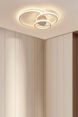 Trial Modern Plofonyer White Led Triple Chandelier - Swordslife