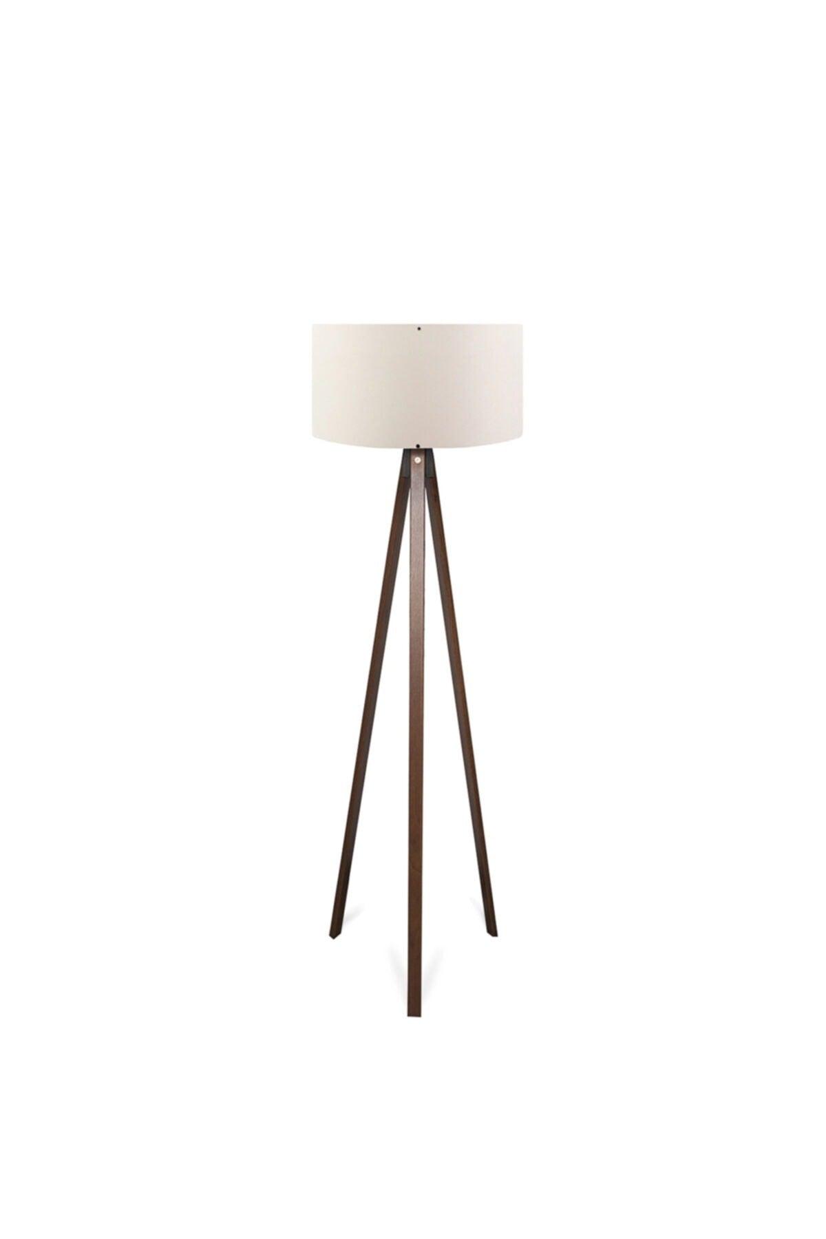 Tripod Cream Color Headed Decorative Floor Lamp - Swordslife