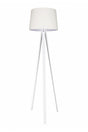 Tripod Floor Lamp 3 Legs Wooden Lampshade Conical