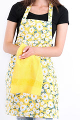 Tulipa Towel Kitchen Apron Models Yellow - Swordslife