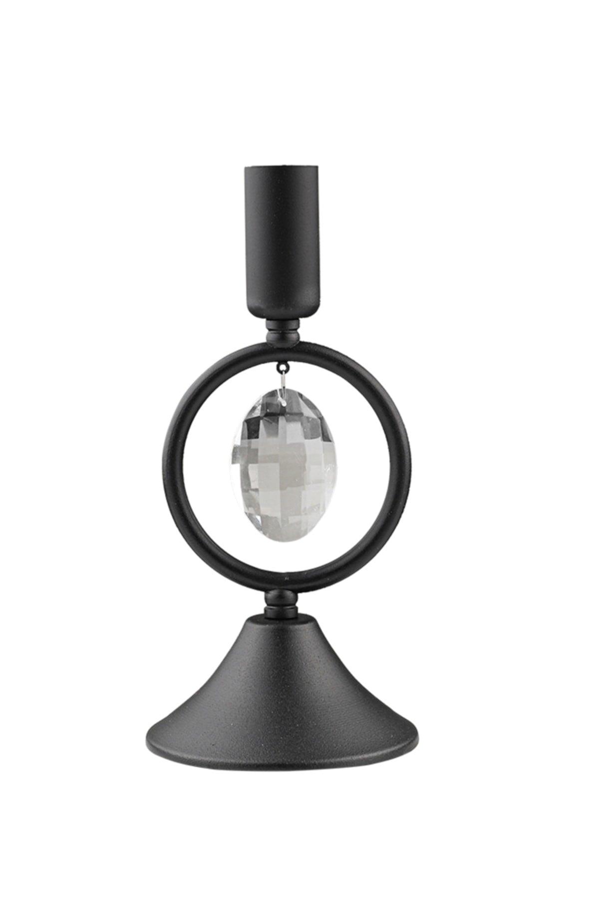 Turan Candle Holder Black - Swordslife