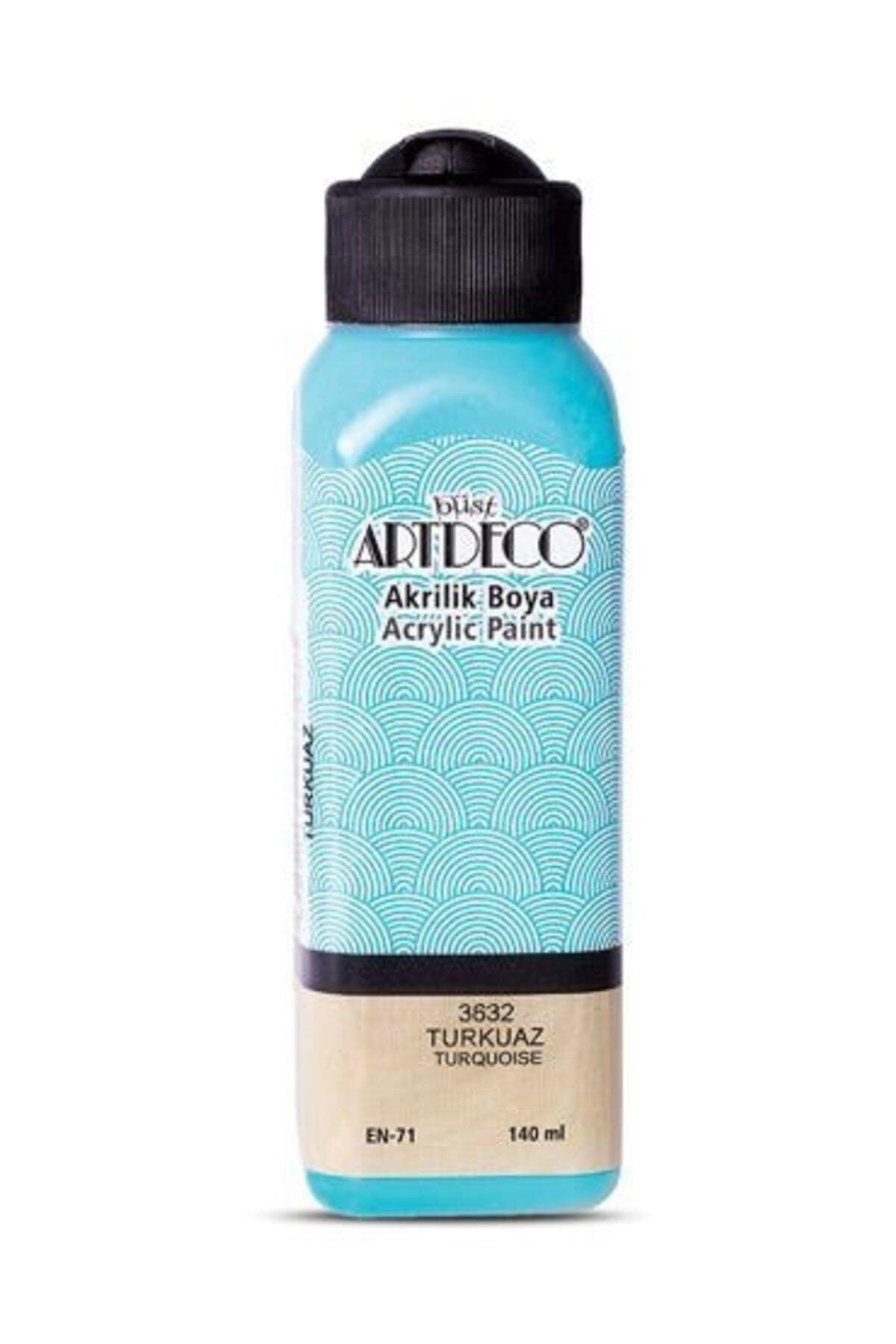 Turquoise Acrylic Paint 140ml 3632