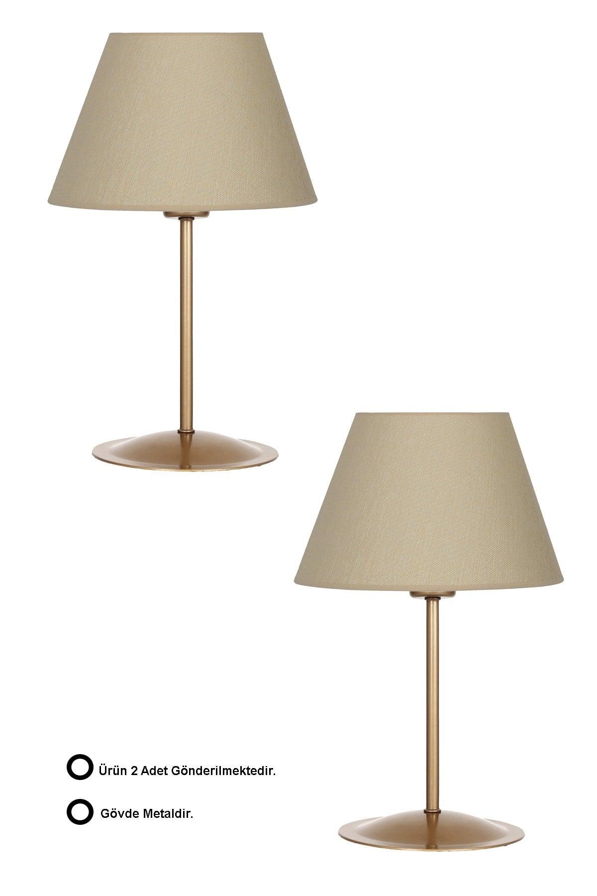 Two-004 Tumbled Matte Gold Metal Lampshade - Swordslife