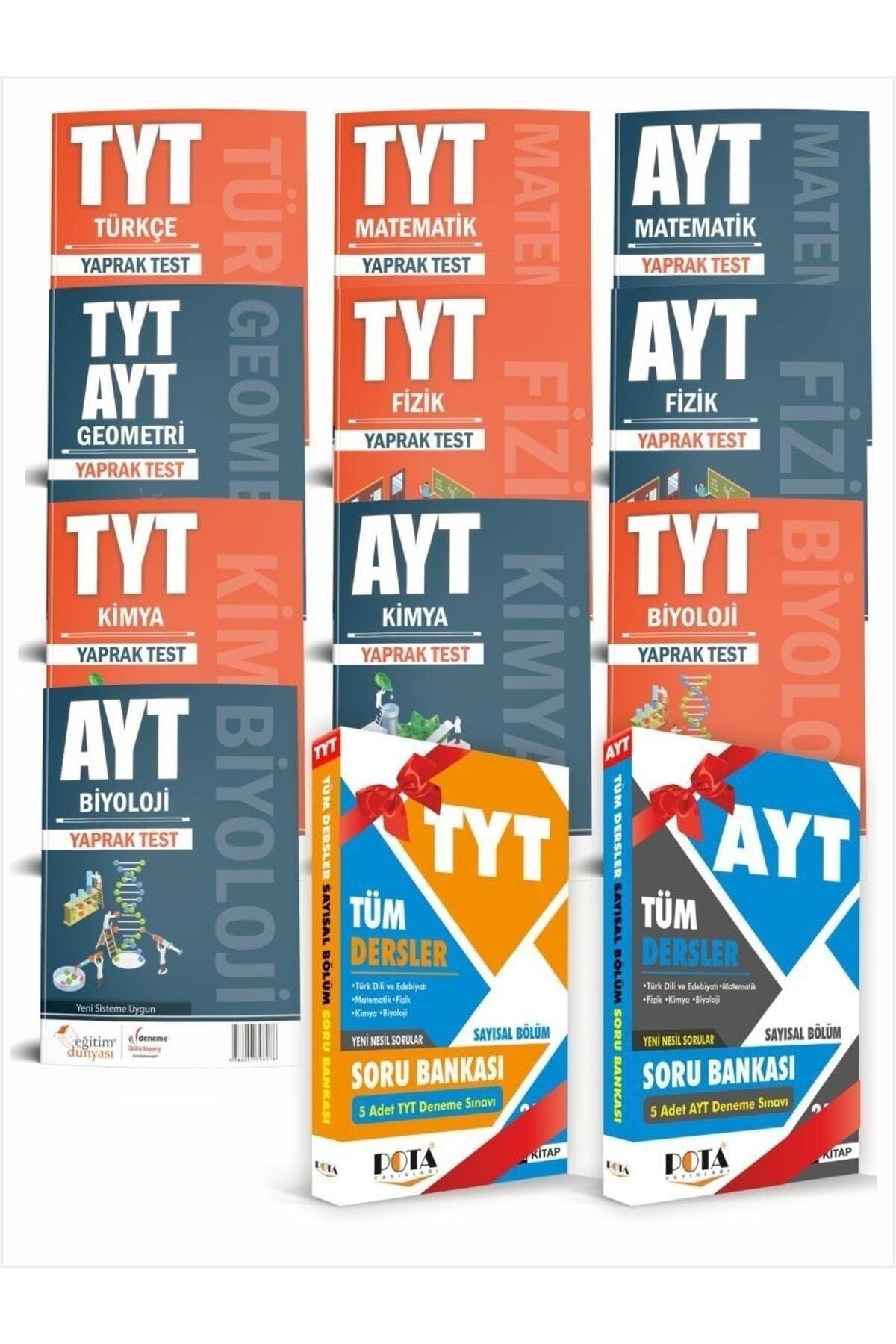 Tyt-ayt Numerical Leaf Test Set / Tyt-ayt All Courses Question Bank Gifted - Swordslife