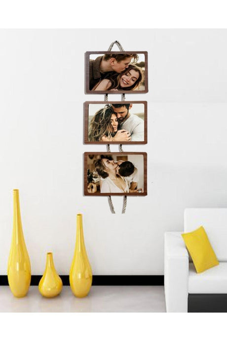 Triple Jute Rope Picture Frame - Swordslife