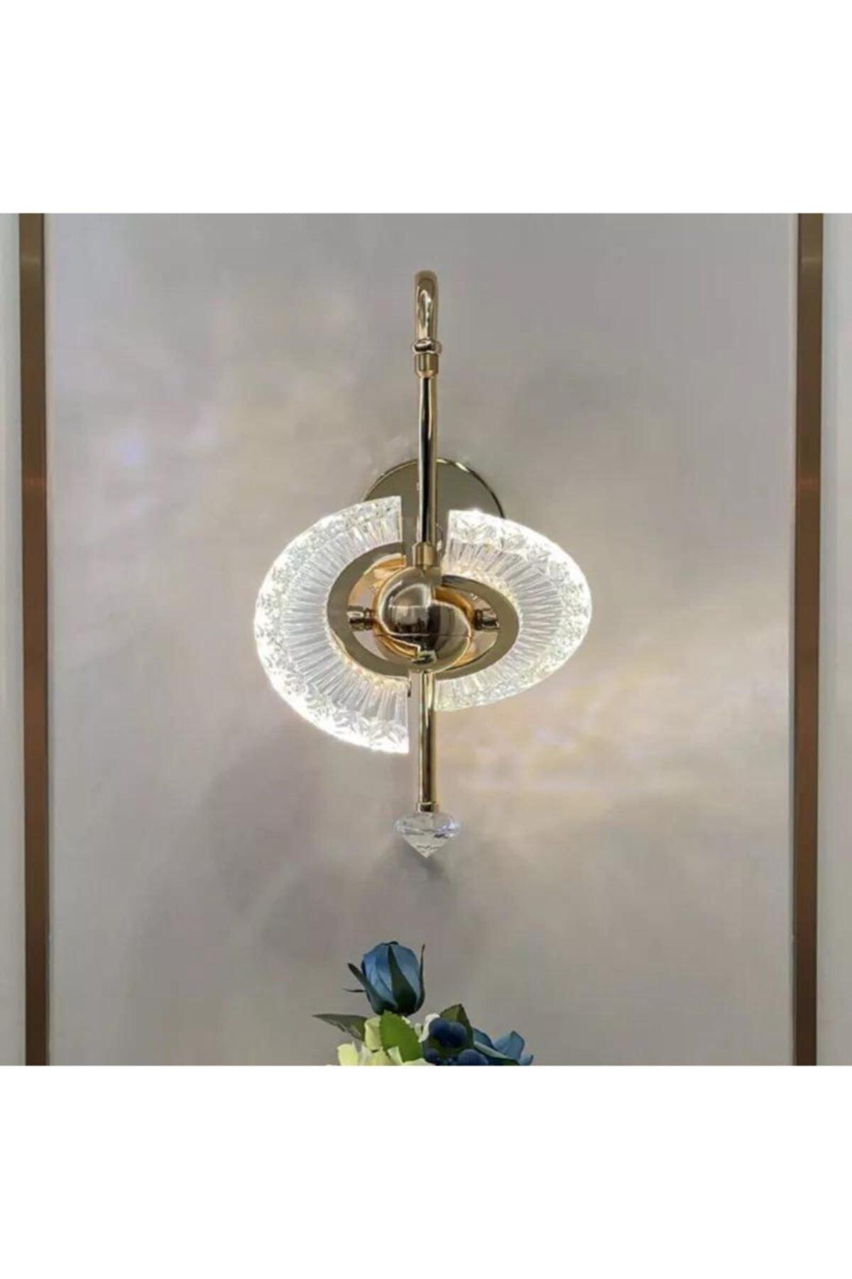 Ultra Luxury Design Gold Led Sconce - Swordslife