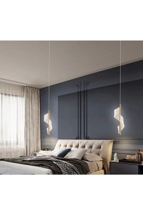 Ultra Luxury Elegante Single Pendant Lamp Led Chandelier Nordic Design Daylight - Swordslife