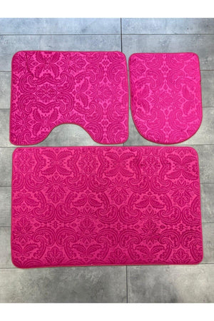Ultrasoft Patterned 3 Piece Fuchsia Closet Set