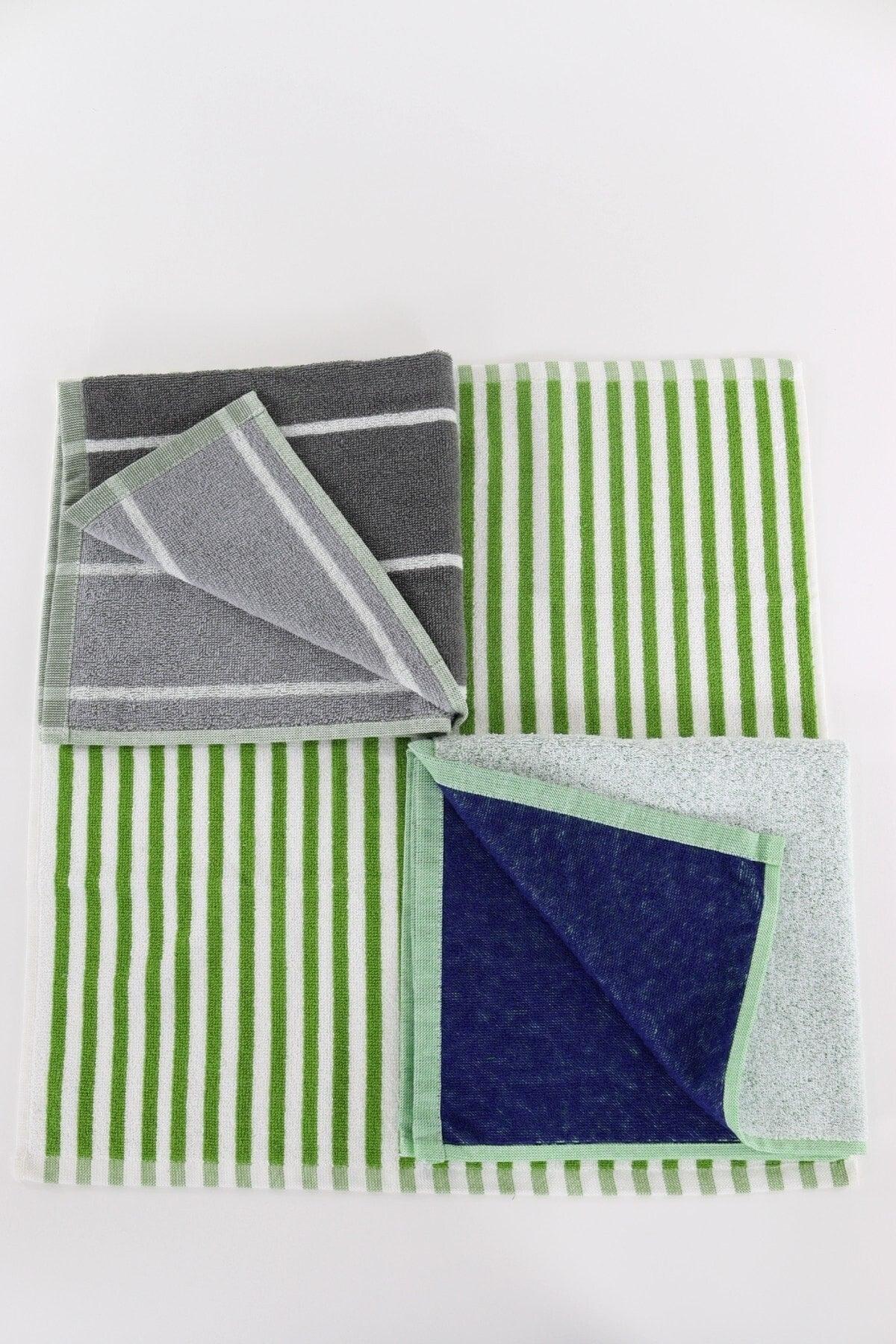 Umay Triple Kitchen Towel Set - Green - Swordslife