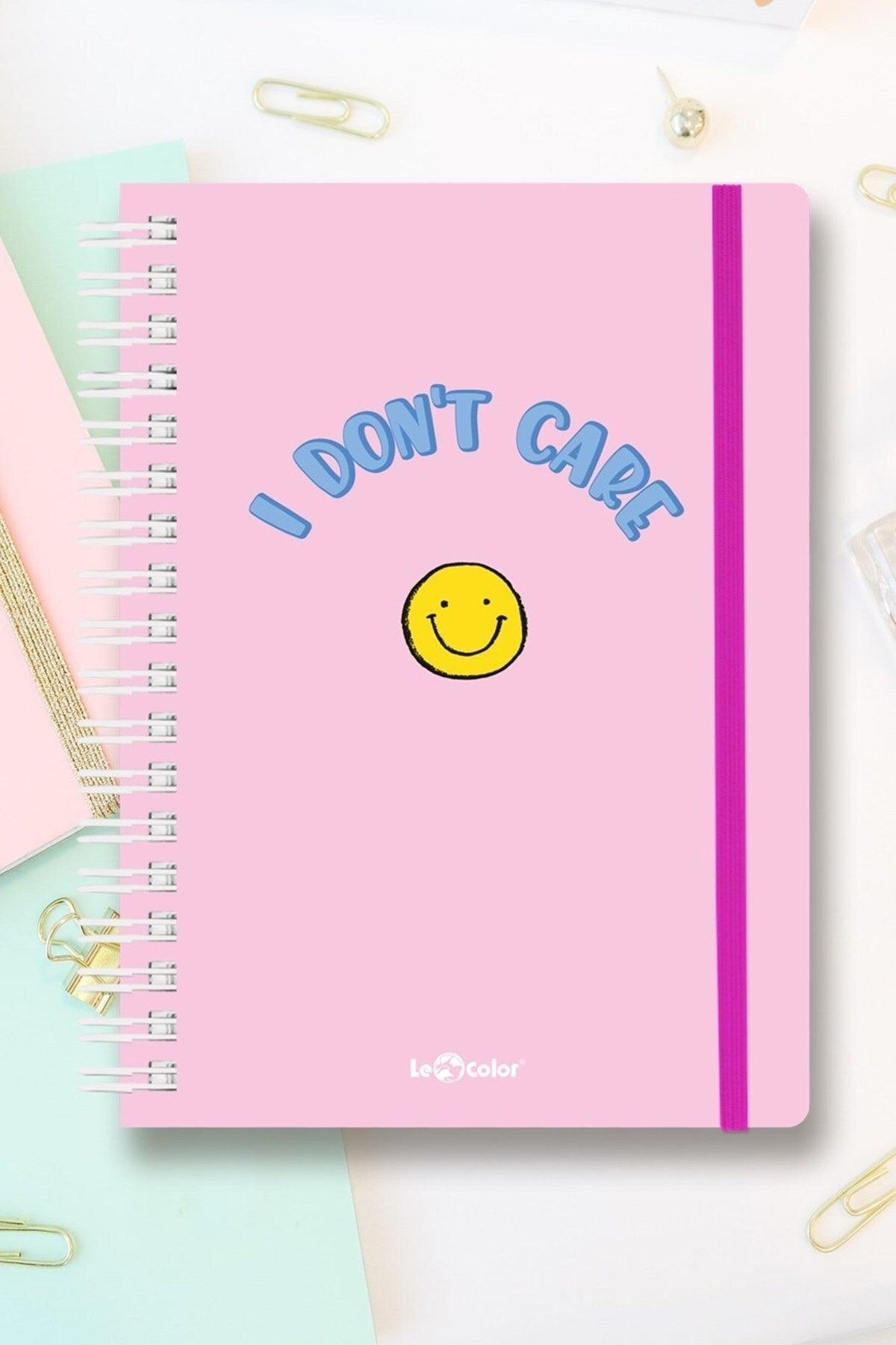 Undated Lined Notebook Smile A5