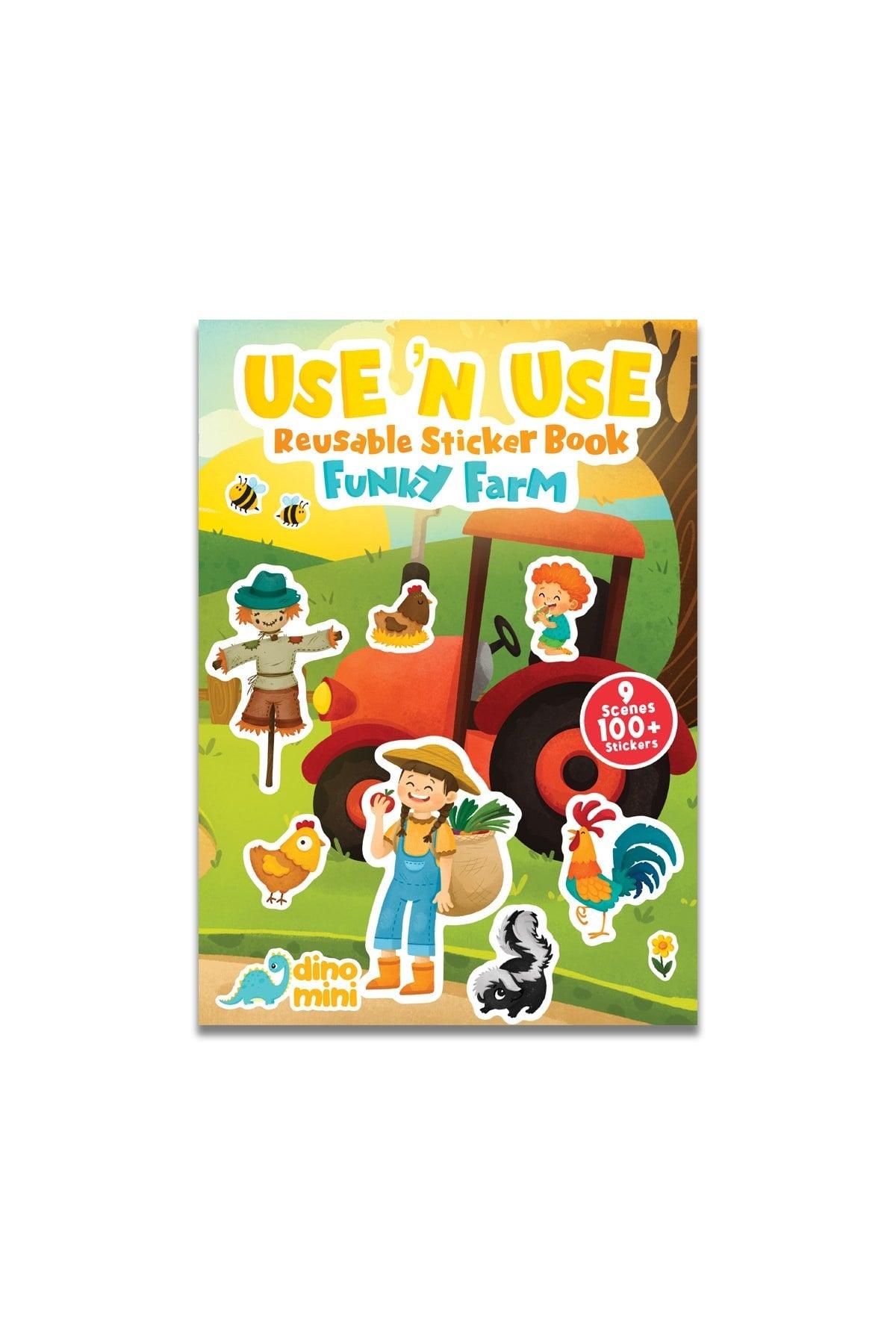 Use 'n Use Sticker Book Funky Farm - Swordslife