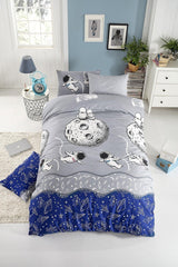 Alien Gray Single Duvet Cover Set - Swordslife