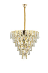 Valeria 60 Yellow Crystal Stone Chandelier - Swordslife