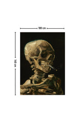 Van Gogh Skeleton Wall Covering Carpet 140 X 100 Cm-70x100 Cm - Swordslife