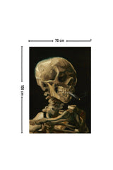 Van Gogh Skeleton Wall Covering Carpet 140 X 100 Cm-70x100 Cm - Swordslife