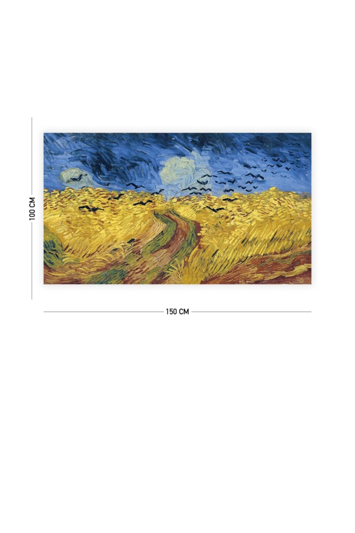 Van Gogh Crows in the Field Wall Covering Carpet 140 X 100 Cm-70x100 Cm - Swordslife