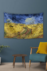 Van Gogh Tarlada Snowgalar Wandabdeckung Teppich 140 X 100 Cm-70x100 Cm - Swordslife