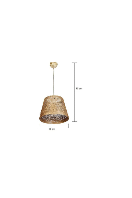 Vega Decorative Wire Mesh Ceiling Suspension Patina Hanger Indoor Single - Swordslife