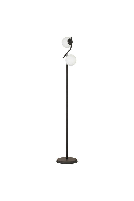 Velar Modern Design Metal Floor Lamp with Black and White Glass - Swordslife