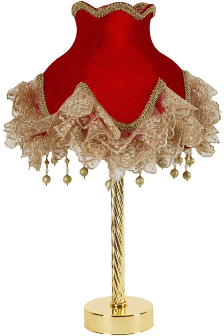 Velvet Covered Handmade Classic Model Lampshade Vintage - Swordslife