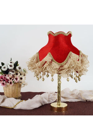 Velvet Covered Handmade Classic Model Lampshade Vintage - Swordslife