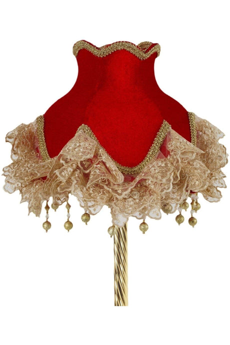 Velvet Covered Handmade Classic Model Lampshade Vintage - Swordslife