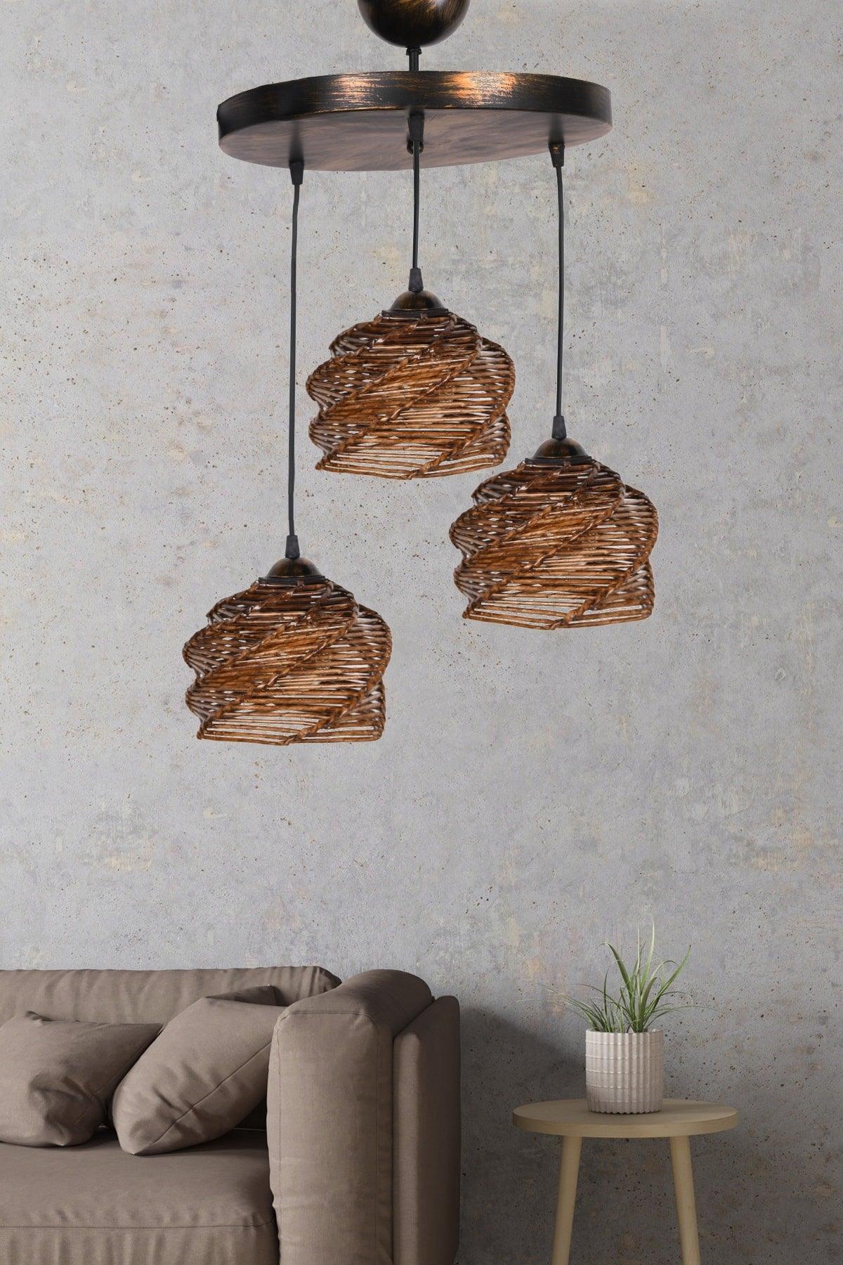 Vendre Tumbled Triple Chandelier Hnmd-42 - Swordslife