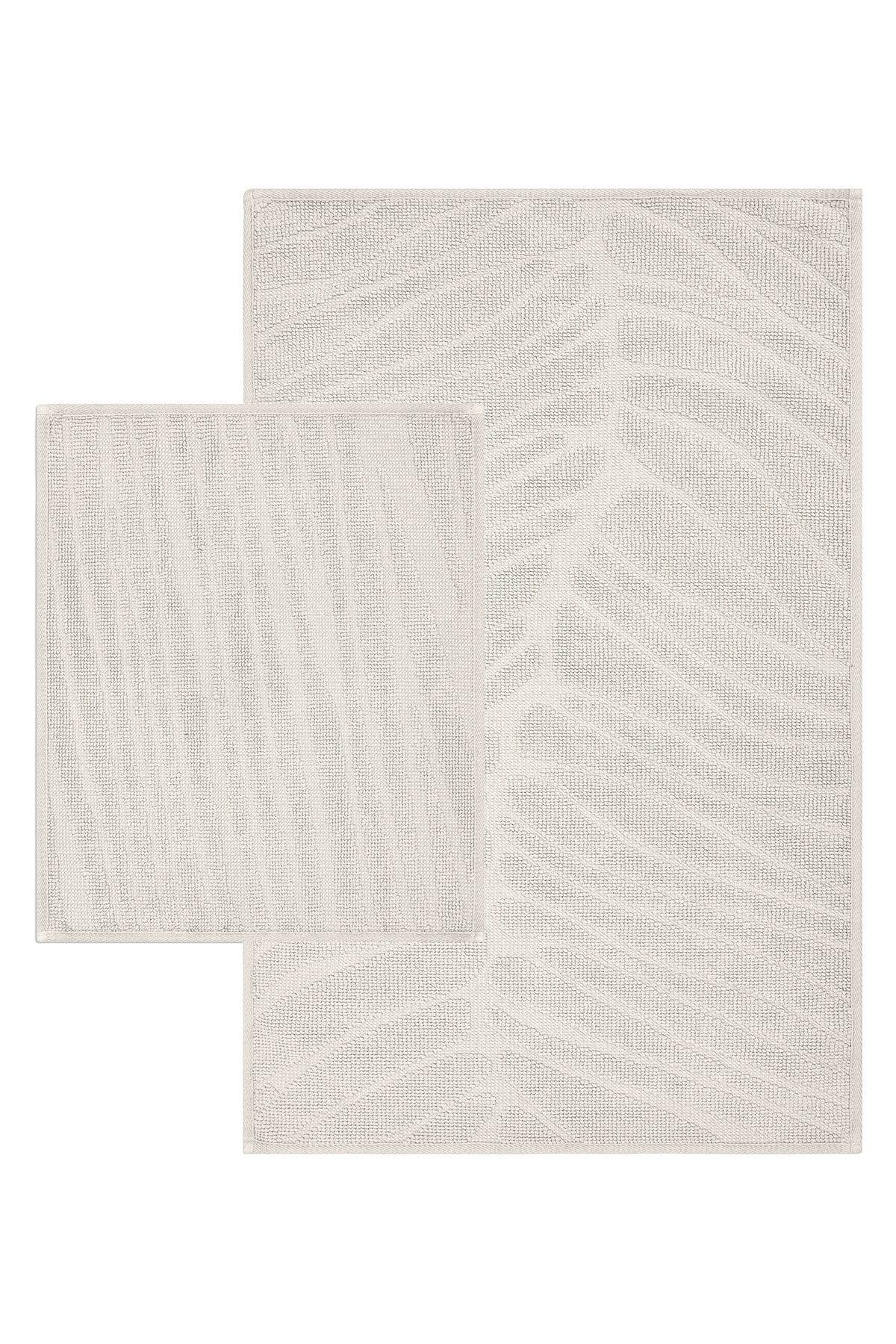 Venetion Natural Cotton Bathroom Rug Set - Swordslife