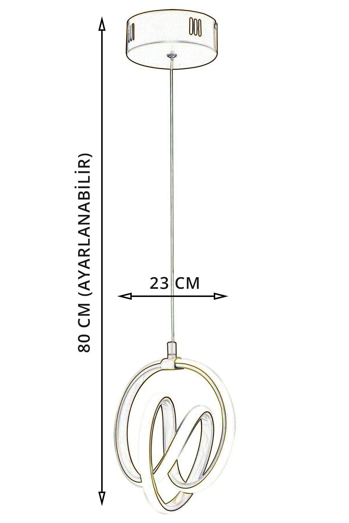 Venita Black Modern Pendant Led Kronleuchter Weißlicht Salon Küche Zimmer Hol Led Kronleuchter - Swordslife