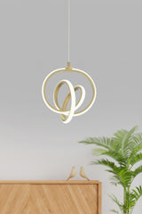 Venita Tumbled Modern Pendant Lamp Led Chandelier Living Room