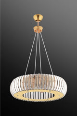 Venus Gold 50 Cm Crystal Stone Chandelier - Swordslife