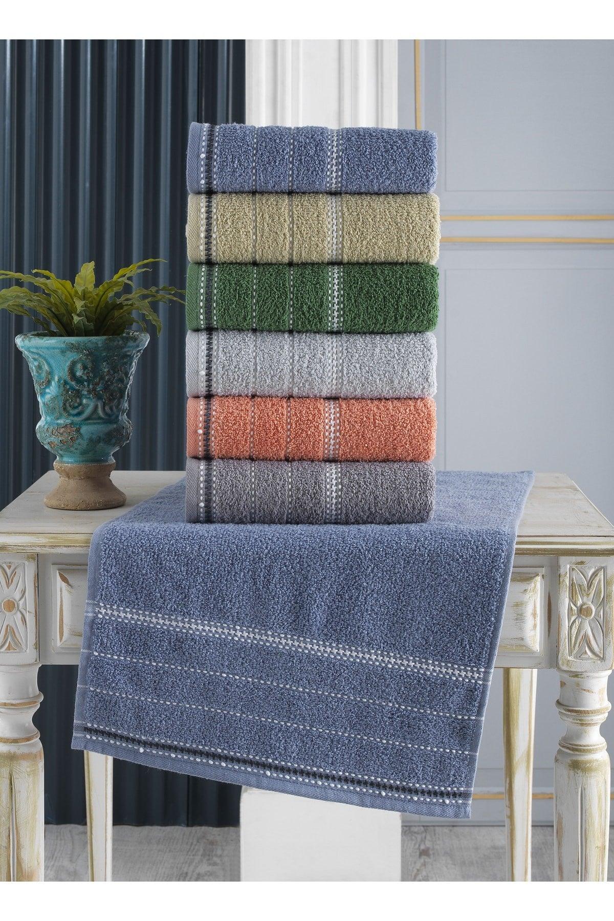 Vera Set of 6 Hand and Face Towels - Swordslife