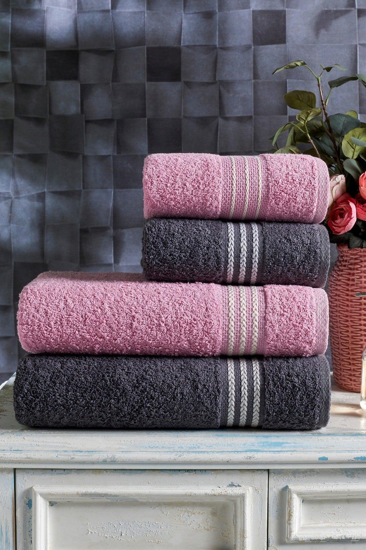 Veronica Set of 4 Bath Towels