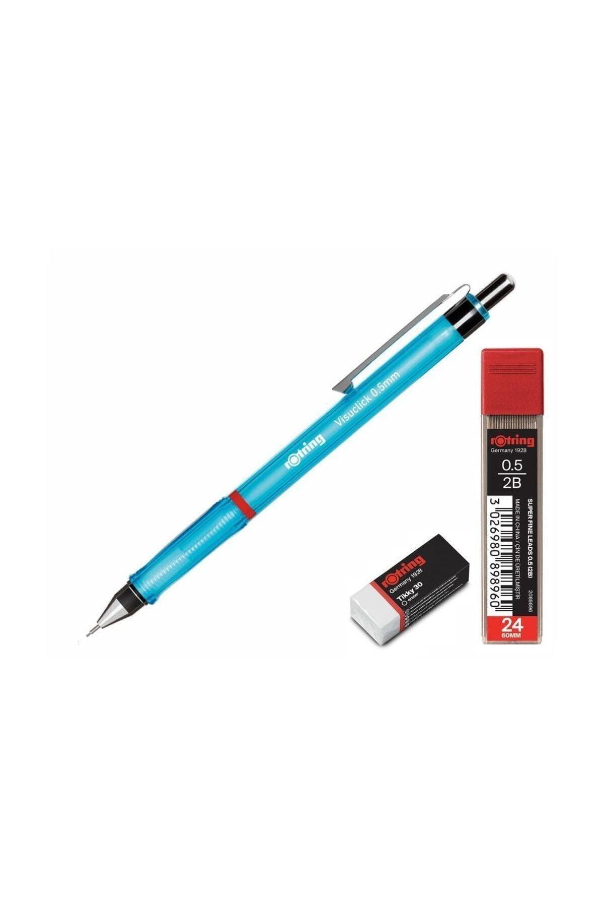 Versatil Pencil Set Visuglick Min Eraser 0.5 Mm