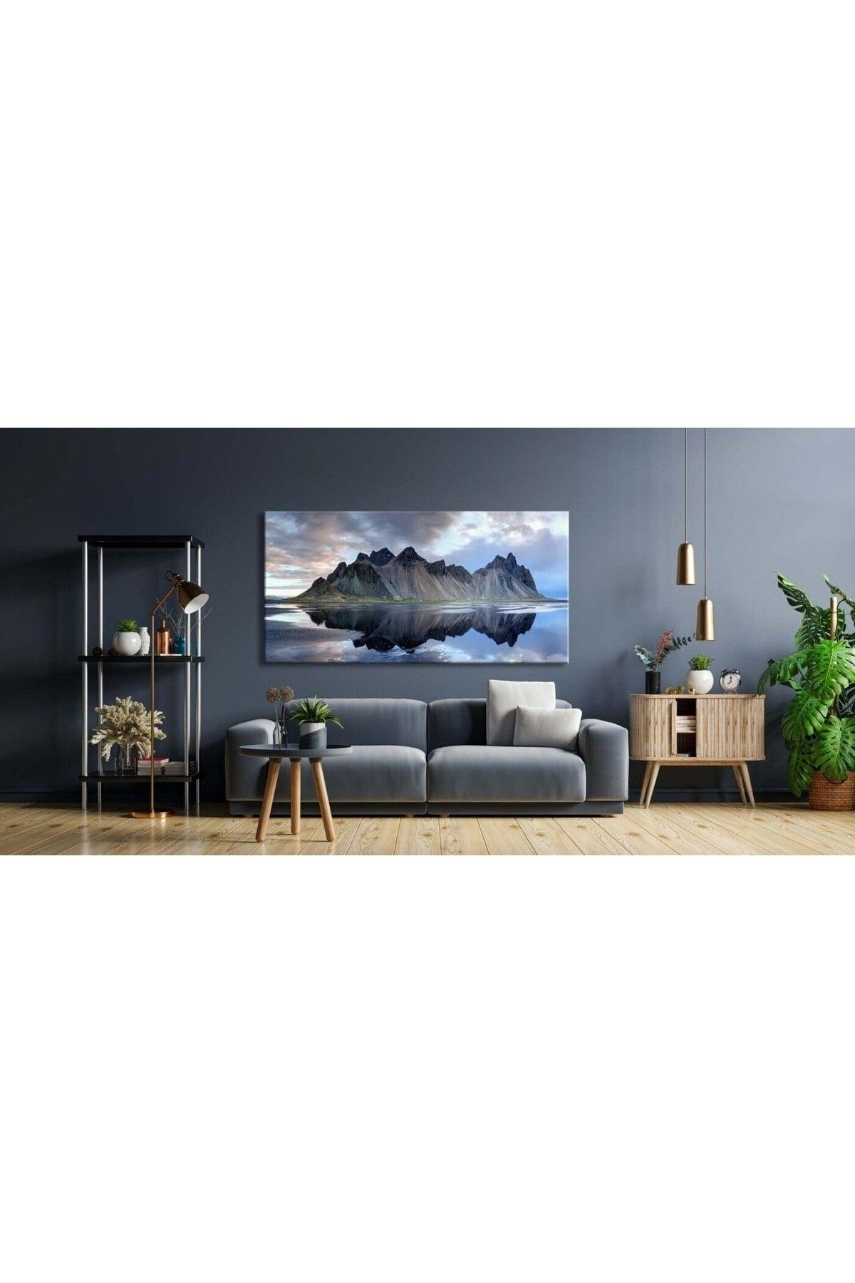 Vestrahorn (Mount Batman) Iceland Decorative Canvas Painting - Voov2172 - Swordslife