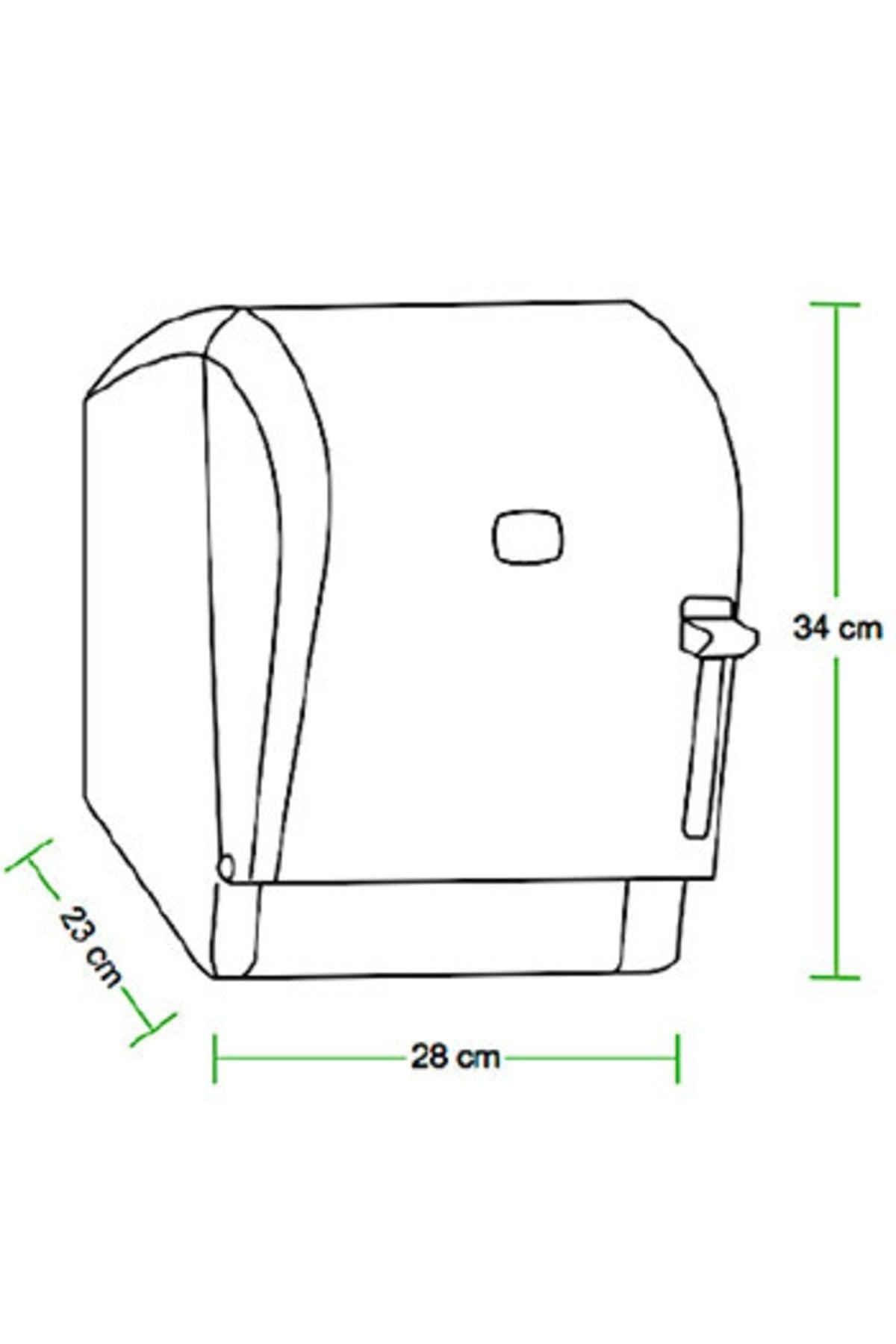 Vialli K8t Roll Paper Towel Dispenser Manual Transparent - Swordslife