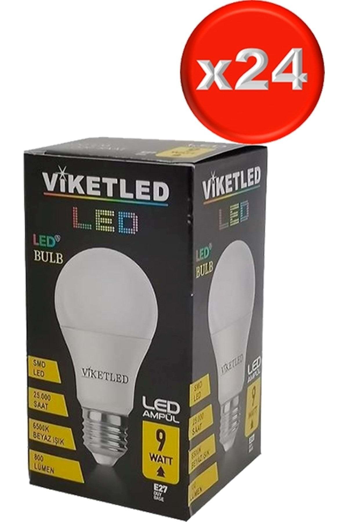 Viketled Led Bulb White-white 9w (Set of 24)