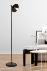 Viola Black Decorative Design Retro Modern Metal Floor Lamp - Swordslife