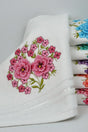 Violet 6 Pcs Multicolored 3D Velvet