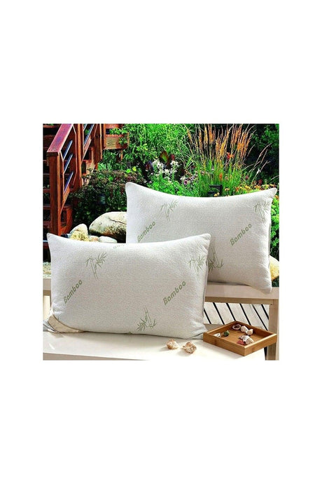 Visco Bamboo Pillow 2-Pack Double 50x70 - Swordslife