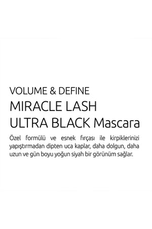 Voluminous and Lengthening Extra Black Mascara -