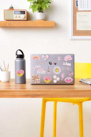 - Vsco Pink Laptop Notebook Tablet Sticker