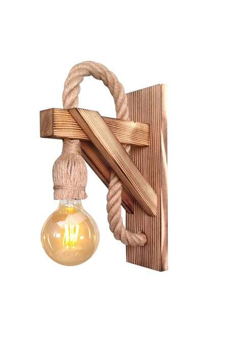 Sconce Wooden Sconce Wall Lamp Wooden Sconce Wall Lamp For Cafe Hotel Restaurant - Swordslife