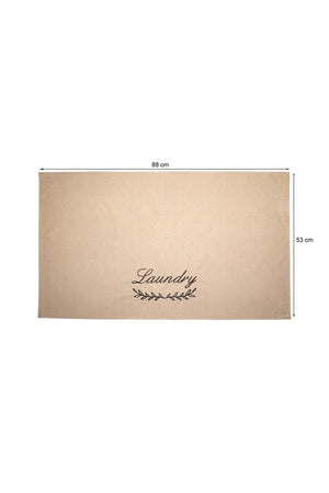 Washing Machine Cover Embroidered Liquid Proof Fabric Brown Color - Swordslife