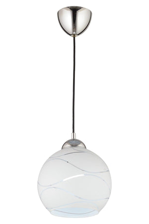 Waterway Single Pendant - chrome - Swordslife