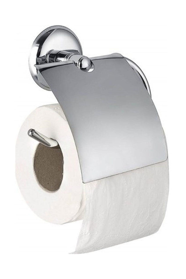 Wc Badezimmer Schraube Toilettenpapierhalter Apparatur Metal Papier mit Sprachabdeckung - Swordslife