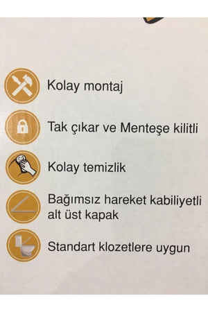 WC-Sitz Çukurova - Standard Oval |